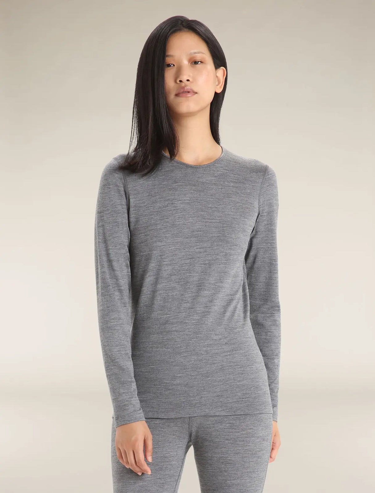 Icebreaker Merino 200 Oasis Long Sleeve Crewe Thermal Top (Women's) Icebreaker