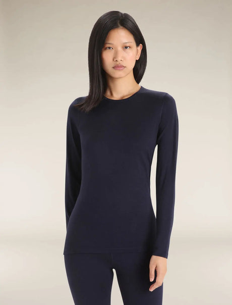 Icebreaker Merino 200 Oasis Long Sleeve Crewe Thermal Top (Women's) Icebreaker