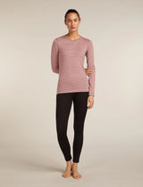 Icebreaker Merino 200 Oasis Long Sleeve Crewe Thermal Top (Women's) Icebreaker