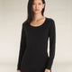 Icebreaker Merino 200 Oasis Long Sleeve Scoop Thermal Top (Women's) Icebreaker