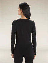 Icebreaker Merino 200 Oasis Long Sleeve Scoop Thermal Top (Women's) Icebreaker