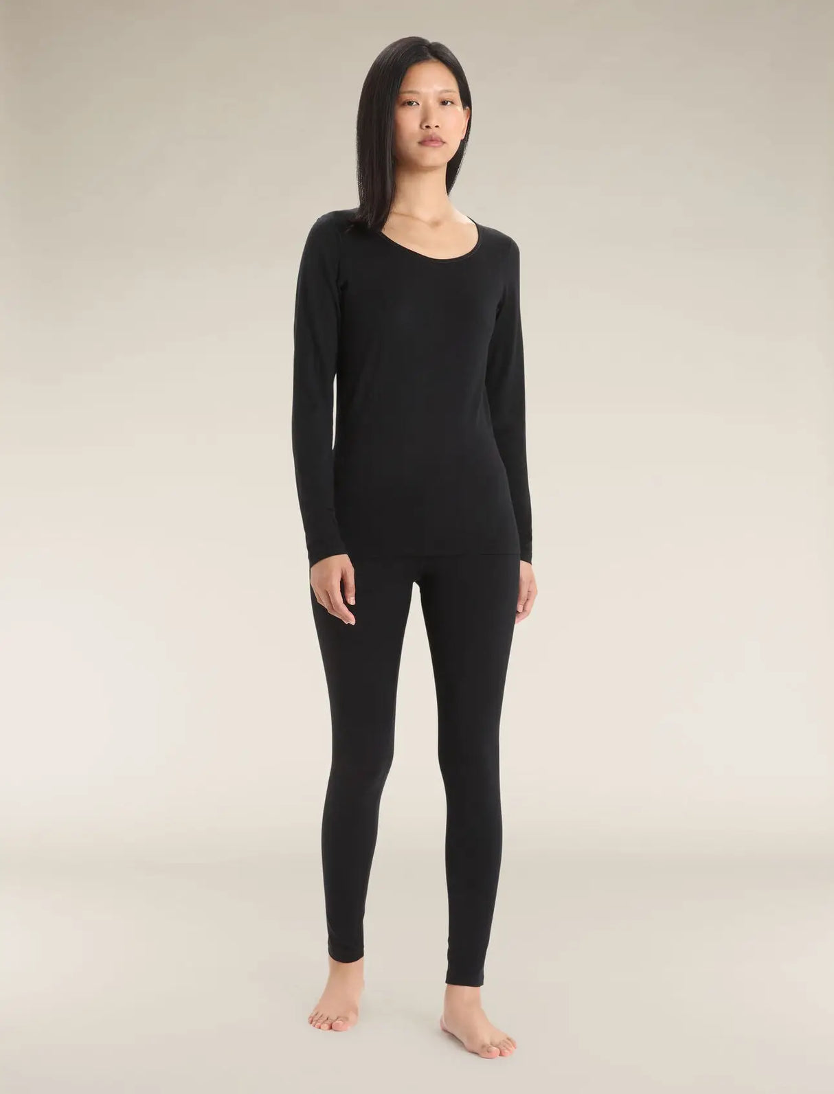 Icebreaker Merino 200 Oasis Long Sleeve Scoop Thermal Top (Women's) Icebreaker