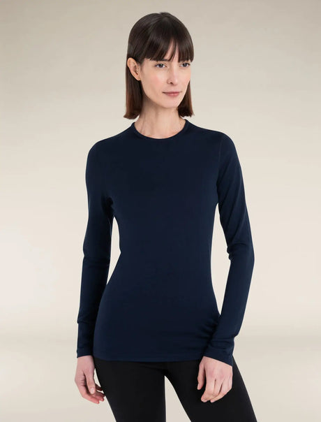 Icebreaker Merino 260 Tech Long Sleeve Crew Neck Thermal Top (Women's) Icebreaker