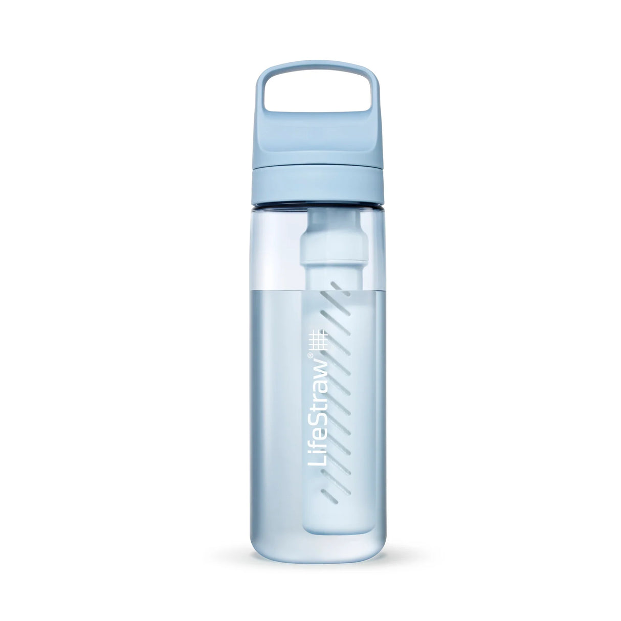 Lifestraw Go 2.0 Water Filter Bottle 650ml - Icelandic Blue - Sky Blue