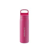 LifeStraw Go 2.0 Stainless Steel Water Filter Bottle (500ml) - Orchid Pink