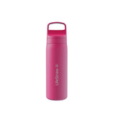LifeStraw Go 2.0 Stainless Steel Water Filter Bottle (500ml) - Orchid Pink