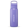 LifeStraw Go 2.0 Stainless Steel Water Filter Bottle (700ml) - Thistle Purple