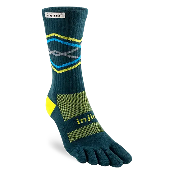 Injinji Trail 2.0 MW Crew Toesocks (Unisex) Injinji