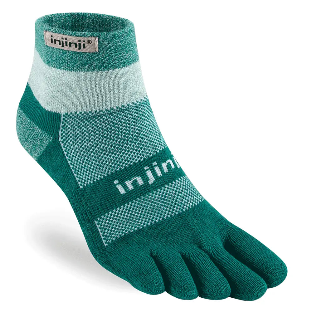 Injinji Trail 2.0 MW Mini-Crew Toesocks (Unisex) Injinji