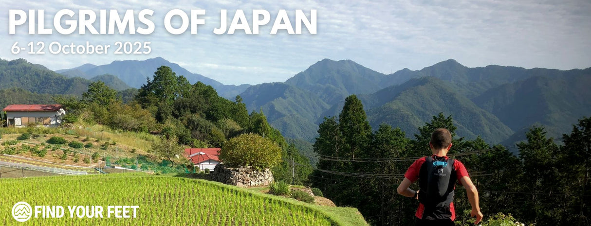 FIND YOUR FEET TOUR - Pilgrims of Japan Running Tour DEPOSIT (6-13 October 2025)