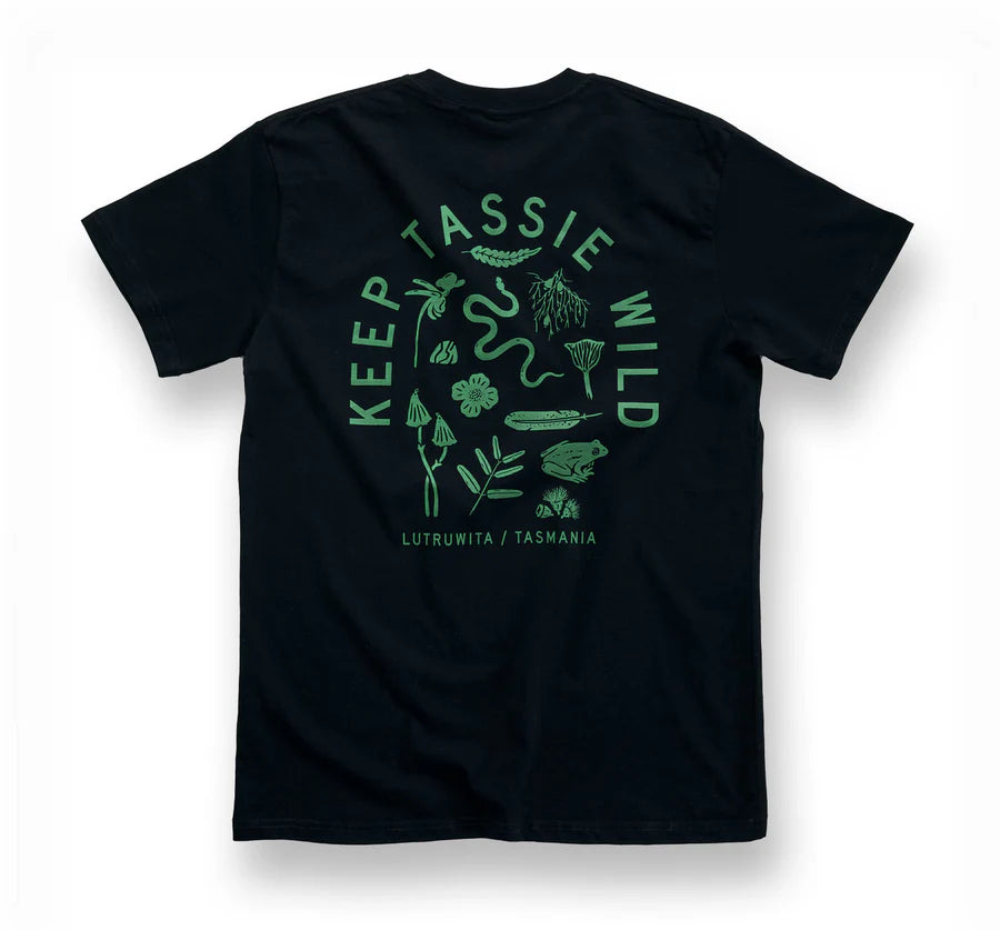Keep Tassie Wild Land Tee (Men's) Keep Tassie Wild