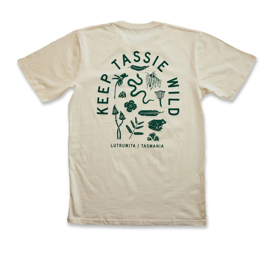 Keep Tassie Wild Land Tee (Men's) Keep Tassie Wild