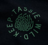 Keep Tassie Wild Land Tee (Women's) - Black - Find Your Feet Australia Hobart Launceston Tasmania
