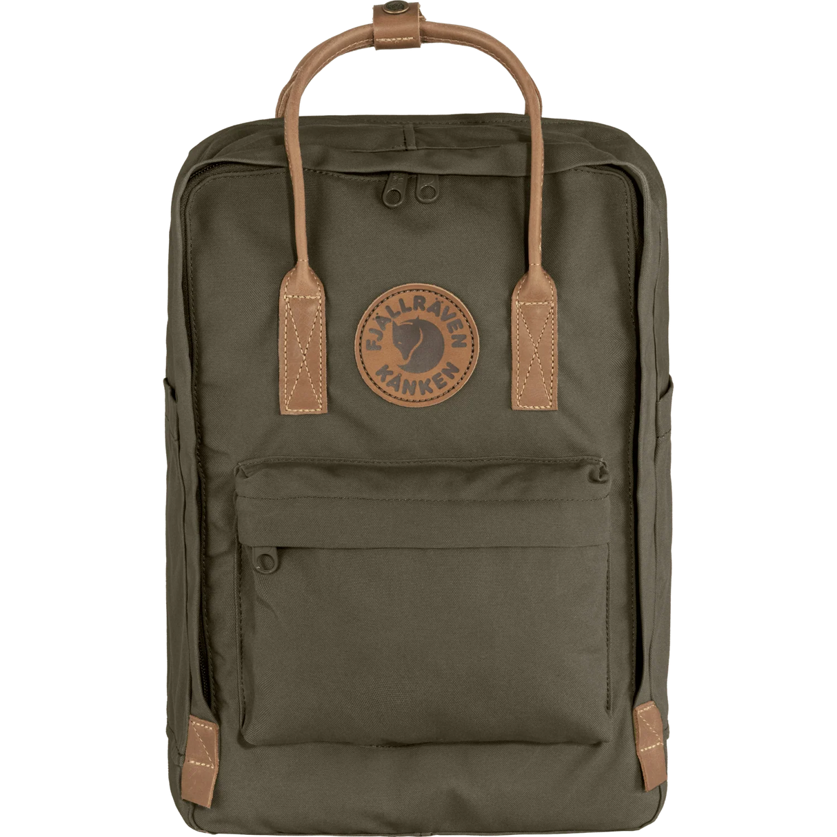 Fjällräven Kånken No. 2 Laptop 15" - Dark Olive - Olive Green - Brown