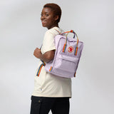 Fjällräven Kånken Rainbow - Lavender-Rainbow Pattern - Find Your Feet Australia Hobart Launceston Tasmania