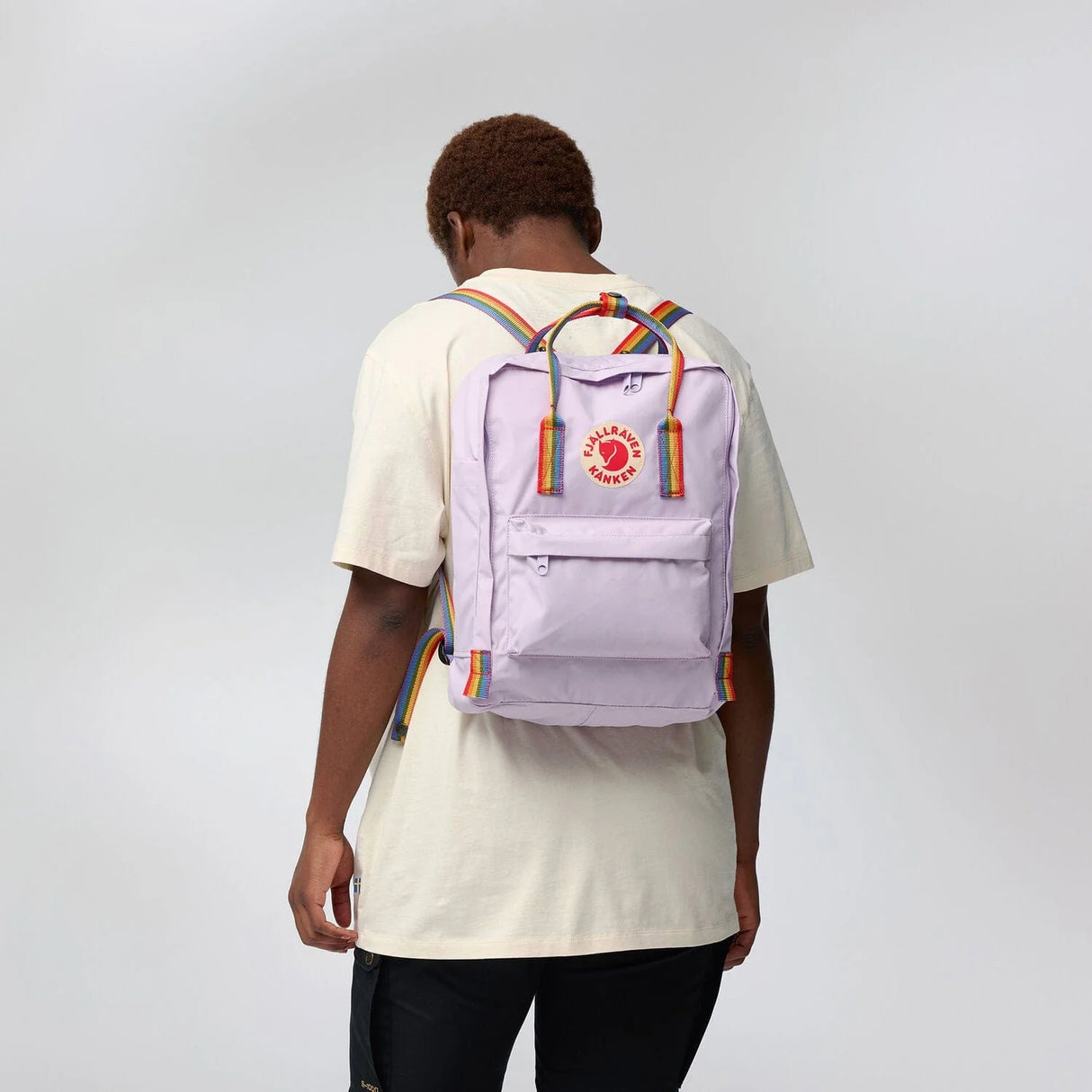 Fjällräven Kånken Rainbow - Lavender-Rainbow Pattern - Find Your Feet Australia Hobart Launceston Tasmania