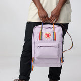 Fjällräven Kånken Rainbow - Lavender-Rainbow Pattern - Find Your Feet Australia Hobart Launceston Tasmania