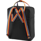 Fjällräven Kånken Rainbow - Black-Rainbow Pattern - Find Your Feet Australia Hobart Launceston Tasmania