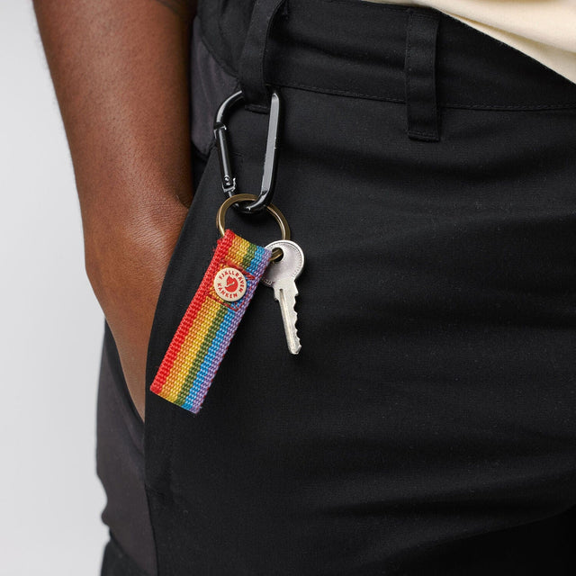Fjällräven Kånken Rainbow Keyring - Rainbow Pattern - Find Your Feet Australia Hobart Launceston Tasmania