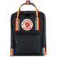 Fjällräven Kånken Mini Rainbow Backpack - Black-Rainbow Pattern