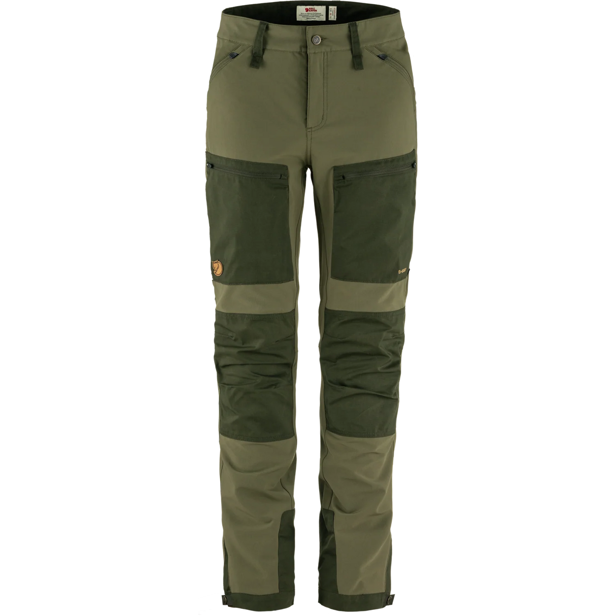 Fjällräven Keb Agile Trousers (Women's) - Laurel Green/Deep Forest