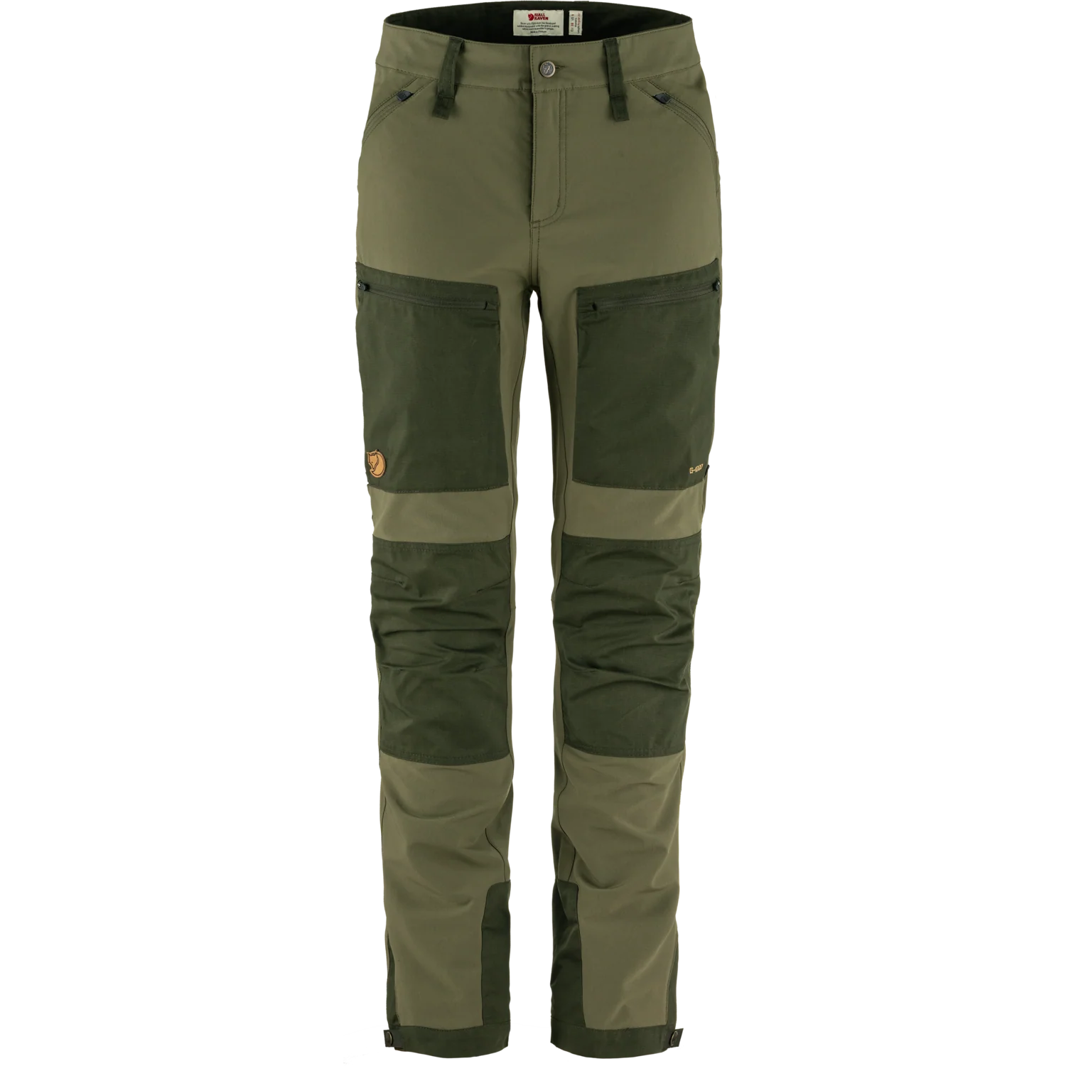 Fjällräven Keb Agile Trousers (Women's) - Laurel Green/Deep Forest