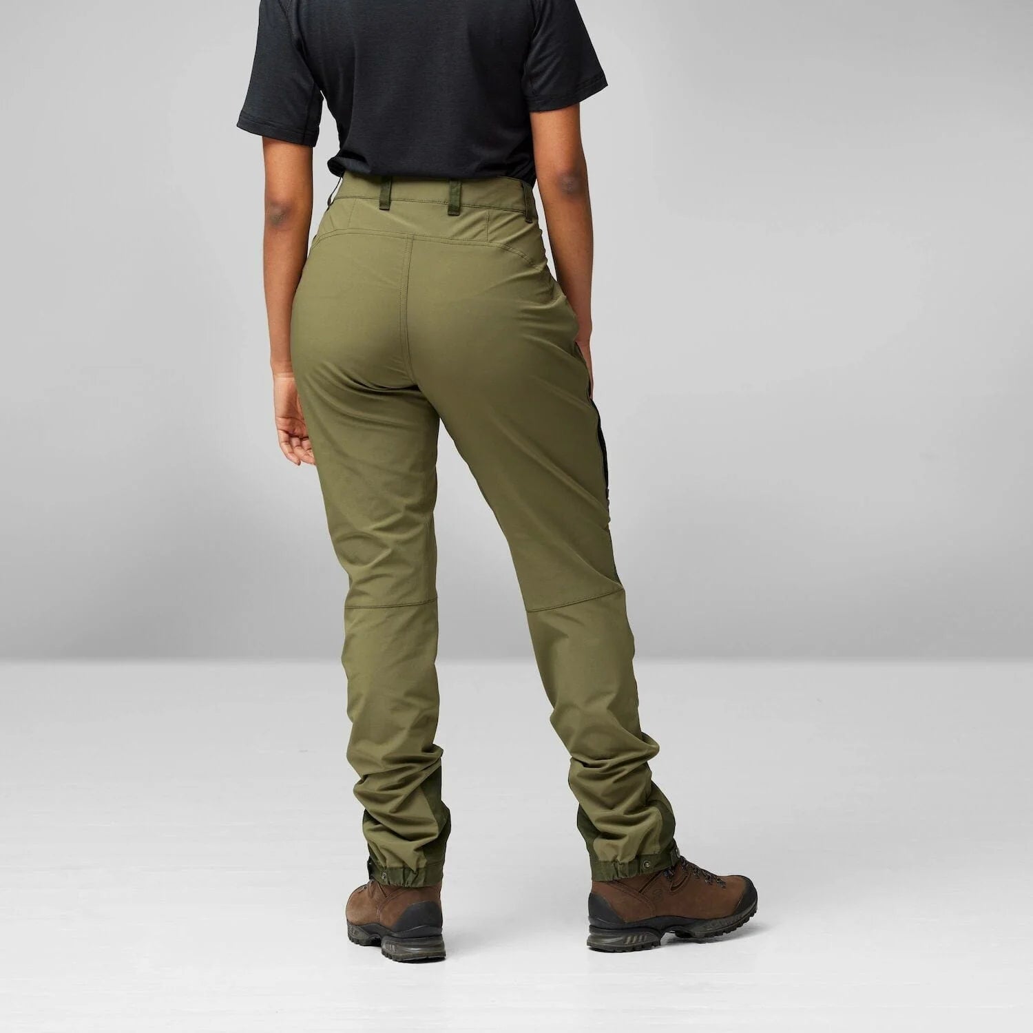 Fjällräven Keb Agile Trousers (Women's) - Laurel Green/Deep Forest