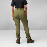 Fjällräven Keb Agile Trousers (Women's) - Laurel Green/Deep Forest