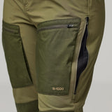 Fjällräven Keb Agile Trousers (Women's) - Laurel Green/Deep Forest