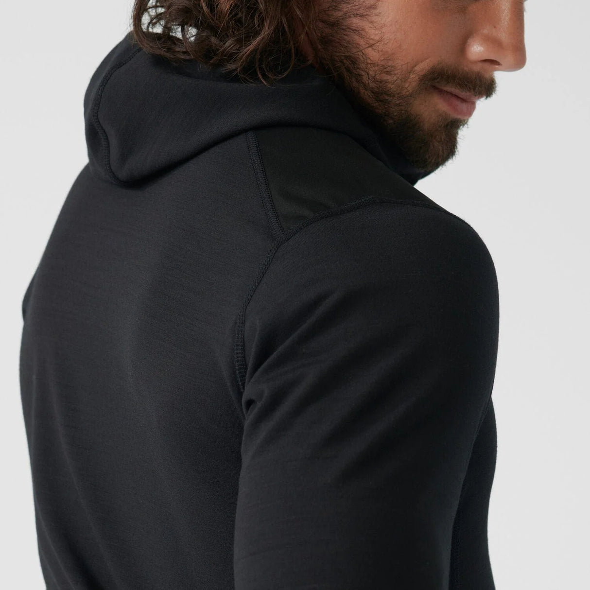 Fjällräven Keb Fleece Hoodie (Men's) - Black - Find Your Feet Australia Hobart Launceston Tasmania