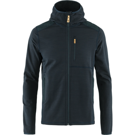 Fjällräven Keb Fleece Hoodie (Men's) - Dark Navy - Find Your Feet Australia Hobart Launceston Tasmania