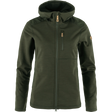 Fjällräven Keb Fleece Hoodie (Women's) - Deep Forest