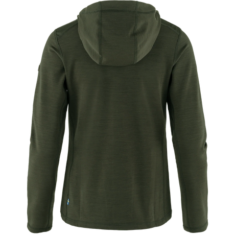 Fjällräven Keb Fleece Hoodie (Women's) - Deep Forest
