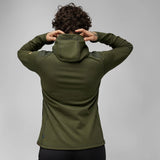 Fjällräven Keb Fleece Hoodie (Women's) - Deep Forest