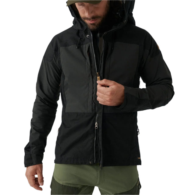 Fjallraven Keb Jacket (Men's) - Black - Find Your Feet Australia Hobart Launceston Tasmania