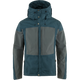 Fjällräven Keb Jacket (Men's) - Mountain Blue/Basalt - Grey - Navy Blue