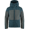Fjällräven Keb Jacket (Men's) - Mountain Blue/Basalt - Grey - Navy Blue