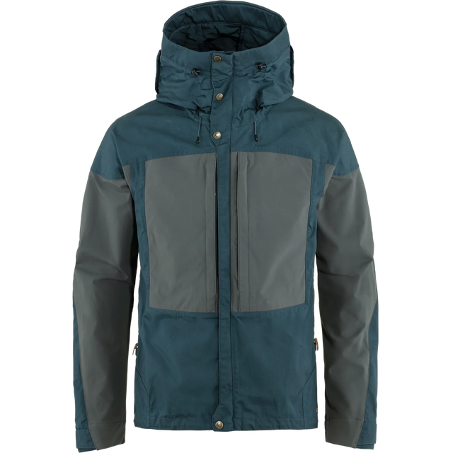Fjällräven Keb Jacket (Men's) - Mountain Blue/Basalt - Grey - Navy Blue