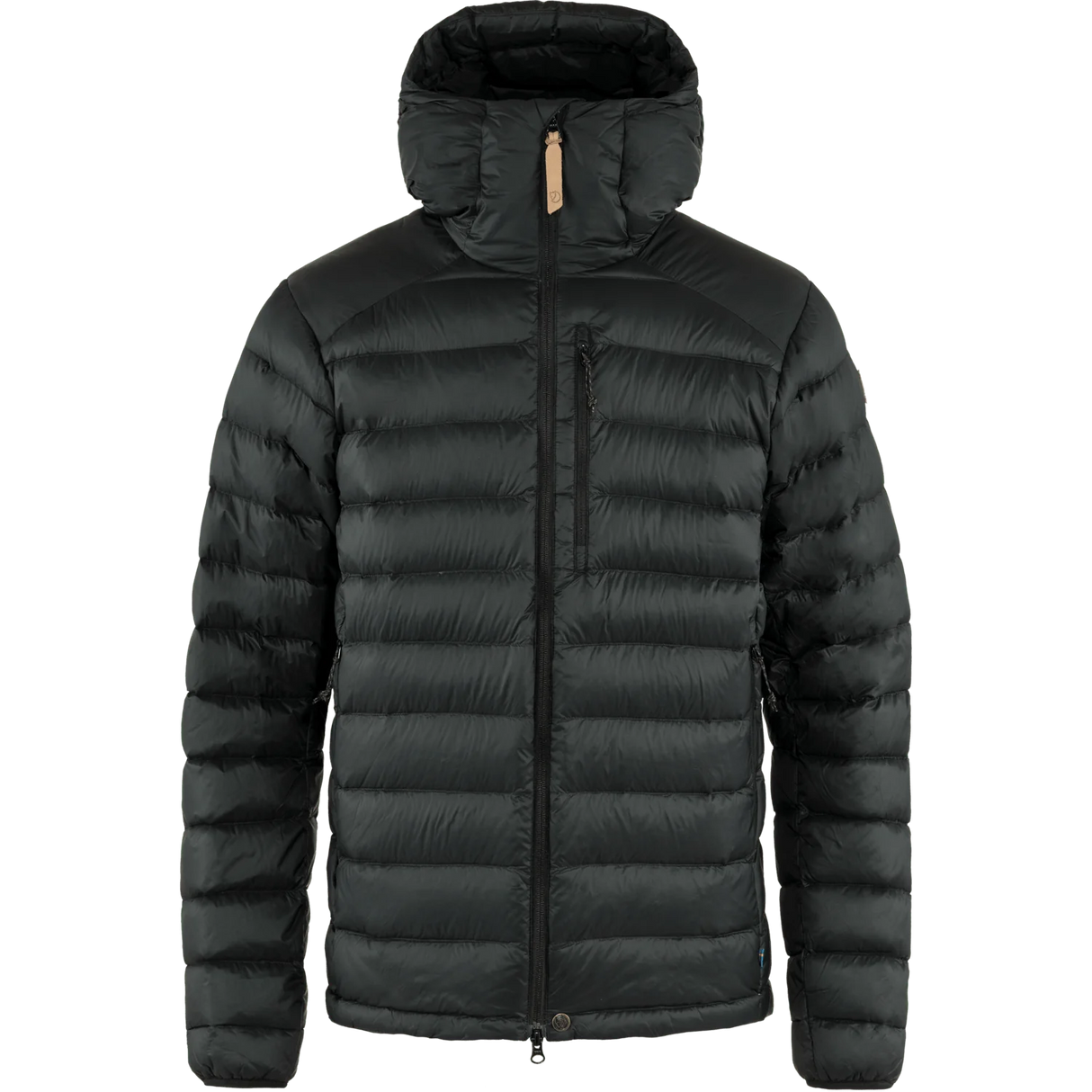 Fjallraven Keb Touring Down Jacket (Men's) - Black - Find Your Feet Australia Hobart Launceston Tasmania