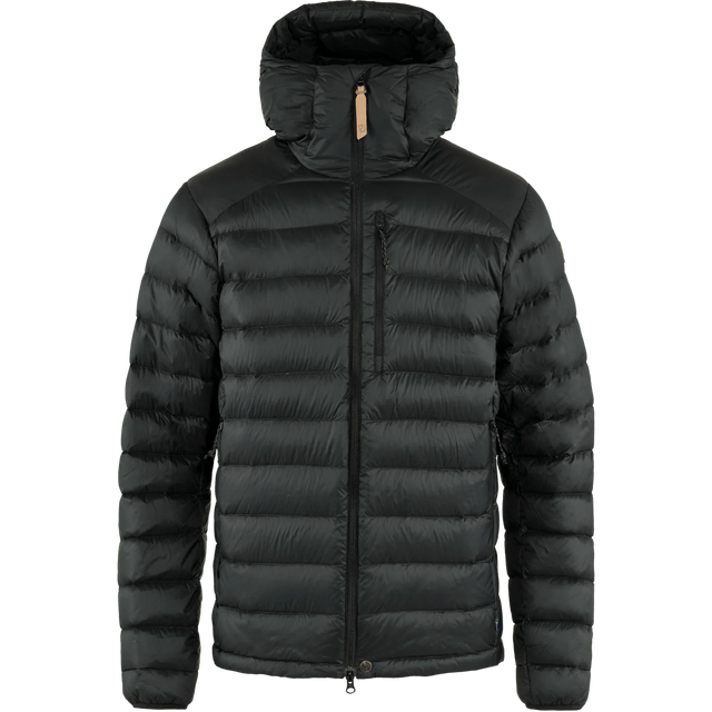 Fjallraven Keb Touring Down Jacket (Men's) - Black - Find Your Feet Australia Hobart Launceston Tasmania