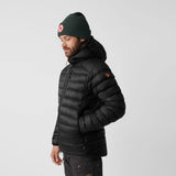 Fjallraven Keb Touring Down Jacket (Men's) - Black - Find Your Feet Australia Hobart Launceston Tasmania