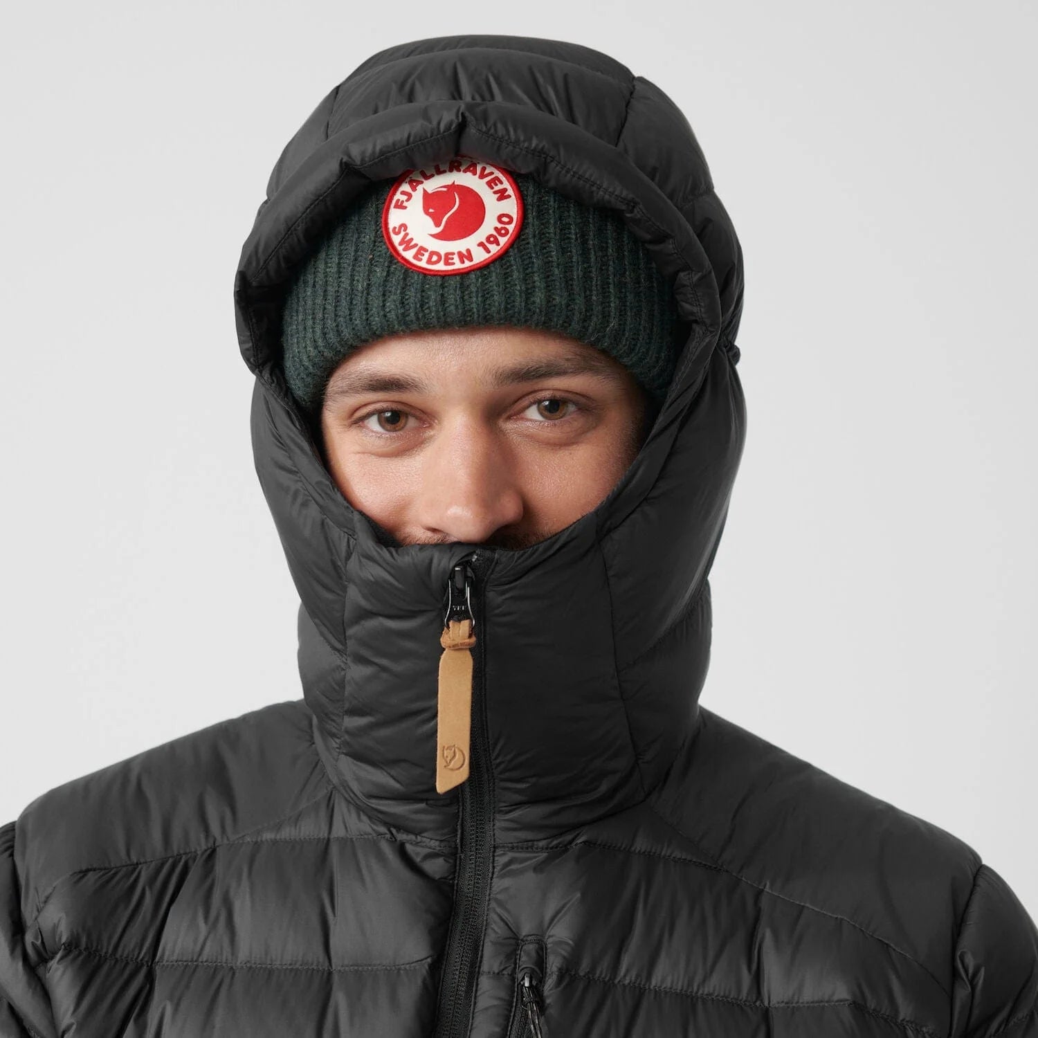 Fjallraven Keb Touring Down Jacket (Men's) - Black - Find Your Feet Australia Hobart Launceston Tasmania