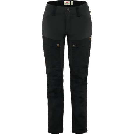 Fjällräven Keb Trousers Curved (Women's) - Black