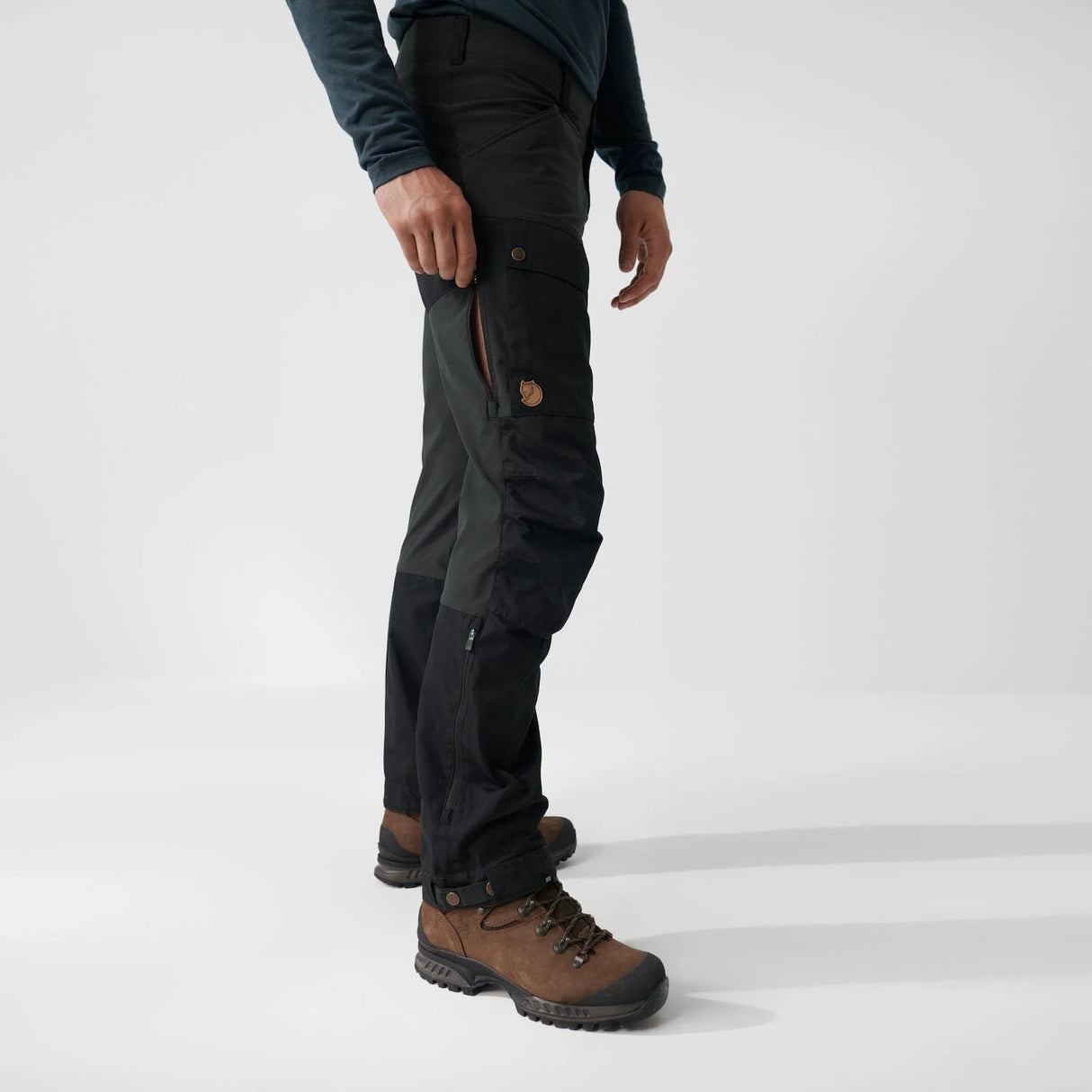 Fjallraven Keb Trousers Regular (Men's) - Black - Find Your Feet Australia Hobart Launceston Tasmania