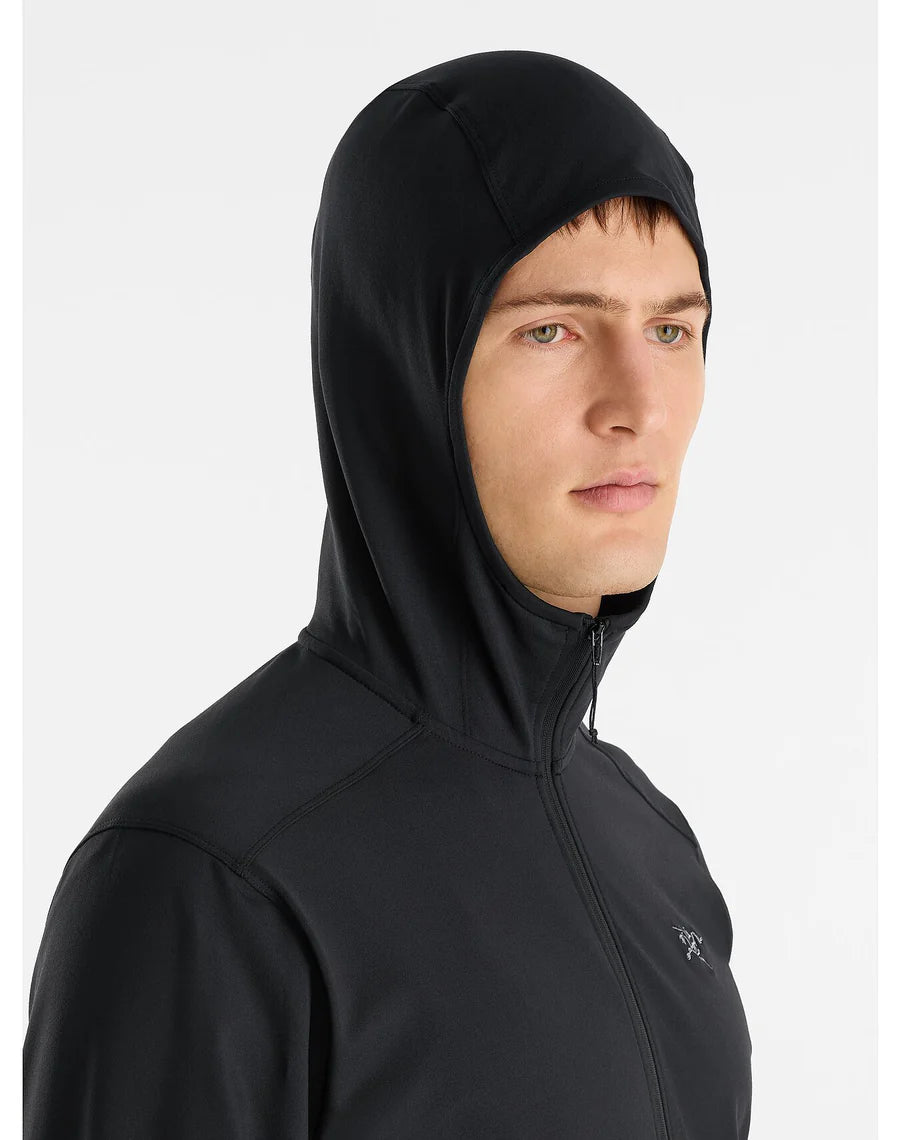 Arcteryx Kyanite Lightweight Hoody (Men's) - Black - Find Your Feet Hobart Launceston Tasmania