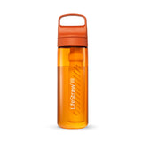 Lifestraw Go 2.0 Water Filter Bottle 650ml - Kyoto Orange