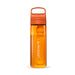 Lifestraw Go 2.0 Water Filter Bottle 650ml - Kyoto Orange
