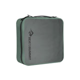 Sea To Summit Hydraulic Packing Cube - L - Laurel Green - Green - Find Your Feet Australia Hobart Launceston Tasmania