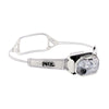 Headlamp with Petzl logo on a white background - Petzl Swift RL Headlamp - White
