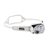 Headlamp with Petzl logo on a white background - Petzl Swift RL Headlamp - White